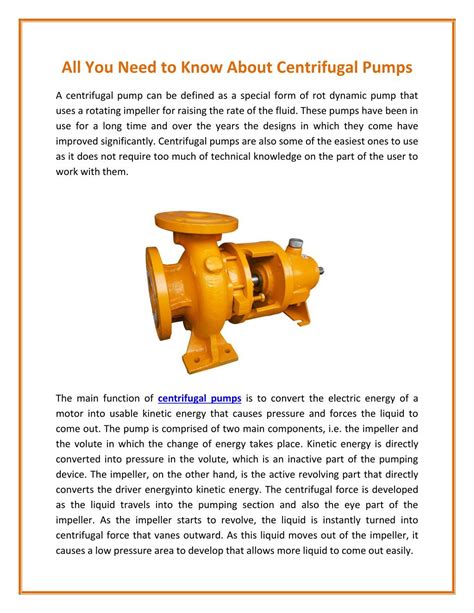 centrifugal pump slide share|centrifugal pump principle ppt.